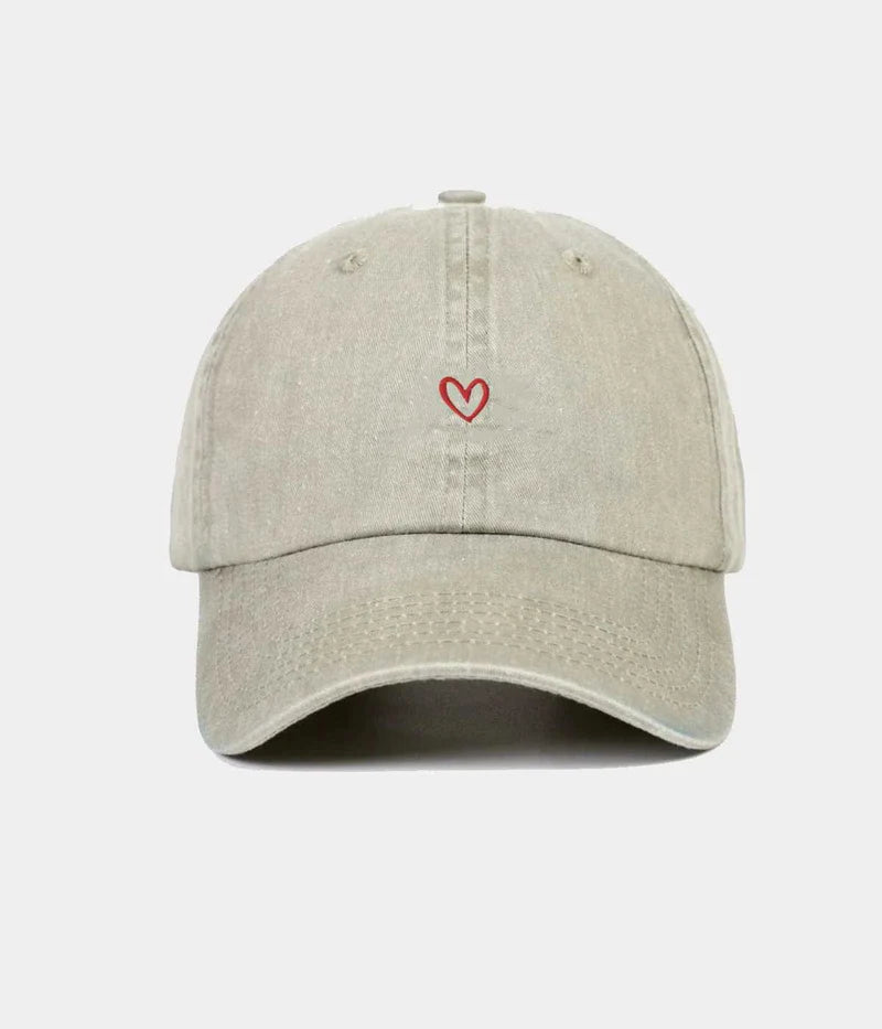 WASHED DRAWN HEART